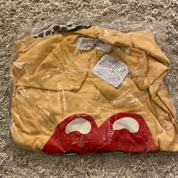 Brand new freepeople Rolling Stones leopard tongue t shirt - Picture 2 of 3